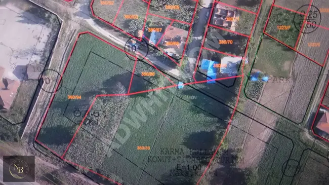 Organized plot of land measuring 388 square meters for constructing 4 floors near OTOGAR SAĞLIK School in the TOKAT ERBAA EREK district.