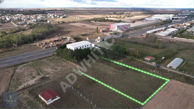 A subdivided plot of land prepared for construction with an area of 1,132 square meters in the TEKİRDAĞ ERGENE VELİMEŞE neighborhood.