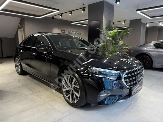 MERCEDES E 180 موديل 2024, EXCLUSİVE , شاشة Y, ابواب شفط - Q MOTORS