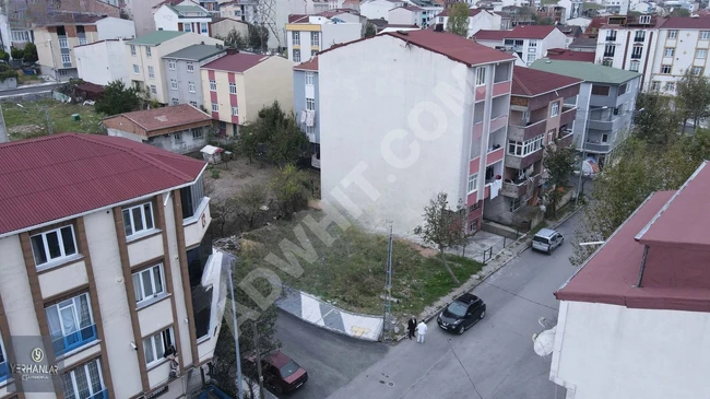 A planned and divided corner plot of land with an area of 280 square meters in ARNAVUTKÖY, ATATÜRK district.