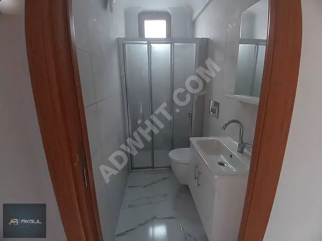 2+1 apartment on the ground floor near the metro from AKGÜL