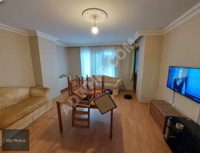 Spacious 2+1 apartment with an area of 90m² with elevator and balcony from AKGÜL