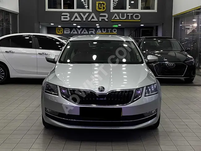 سيارة SKODA OCTAVİA 1.6 TDI موديل 2019 - من الداخل لون بيج - حزمة STYLE - مصابيح أمامية LED