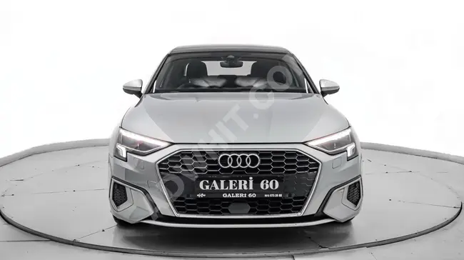 سيارة AUDİ A3 SEDAN 35 TFSI - خالية من العيوب - بدون طلاء - سقف زجاجي - مسافة 66.000 كيلومتر