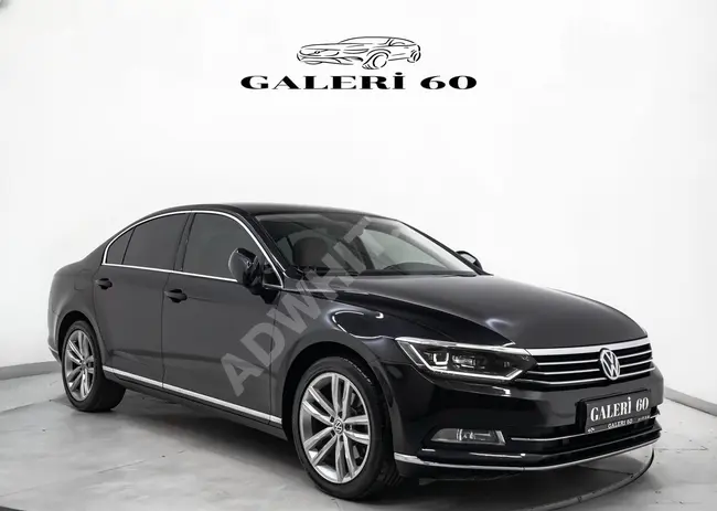 PASSAT 2.0 TDI HIGHLINE car, 2019 model, with a mileage of 134,000 km, without color change, black exterior, beige interior.