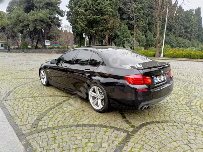 سيارة BMW 5.25 XDRIVE موديل 2013إمكانية التبادل والتقسيط  كاملة المواصفات