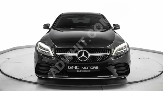 MERCEDES C200D AMG with leather upholstery + dual memory + heating + glass from GNC MOTORS