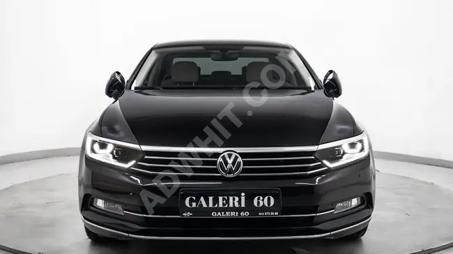 PASSAT 2.0 TDI HIGHLINE car, 2019 model, with a mileage of 134,000 km, without color change, black exterior, beige interior.