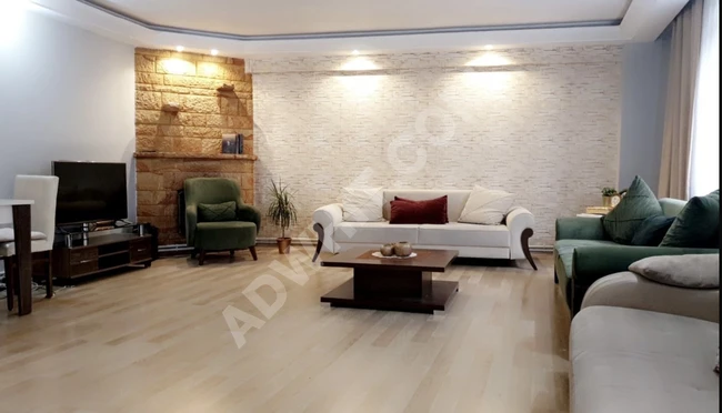 An apartment with an area of 160 square meters in the center of Bakırköy