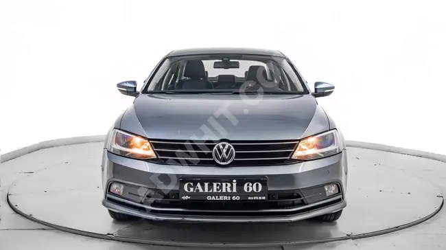 سيارة VW JETTA 1.6 TDI موديل 2015 - الطراز الجديد بقوة 105 حصان ديزل أوتوماتيك المسافة 193.000 كم