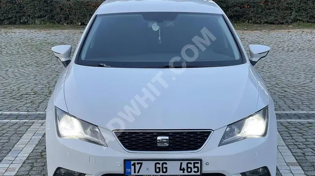 سيارة SEAT LEON STYLE 1.6 TDI  موديل 2015  أوتوماتيك 165 ألف كيلومتر