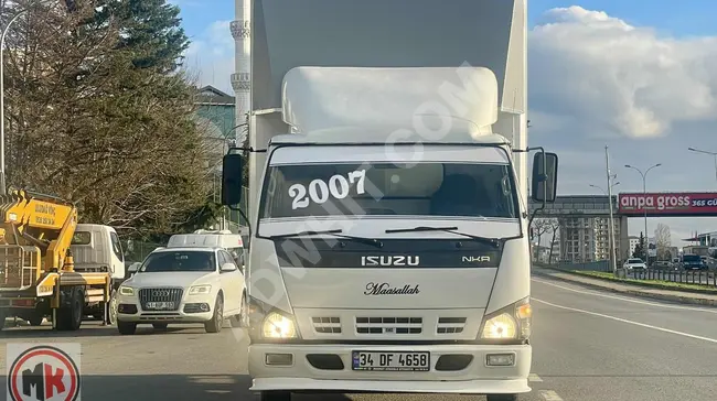 ISUZU NKR WİDE موديل 2007 *باطارات 0*وصندوق جديد شاحنة صغيرة خالية من العيوب