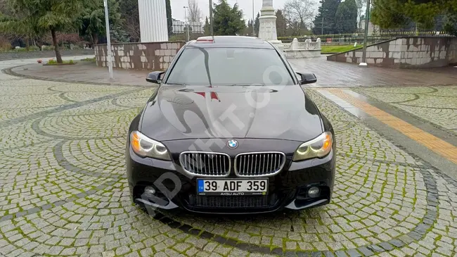 سيارة BMW 5.25 XDRIVE موديل 2013إمكانية التبادل والتقسيط  كاملة المواصفات