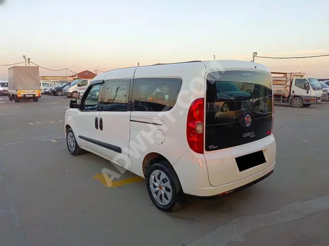 FİAT DOBLO 1.3 MAXI SAFALINE  موديل 2014  مع إمكانية التبادل والتقسيط