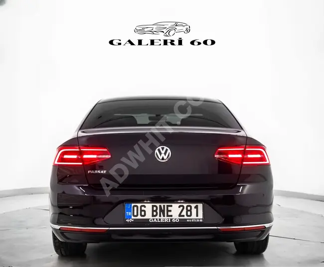 PASSAT 2.0 TDI HIGHLINE car, 2019 model, with a mileage of 134,000 km, without color change, black exterior, beige interior.