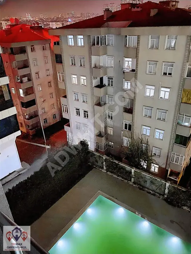 1+1 furnished apartment in a complex with a pool