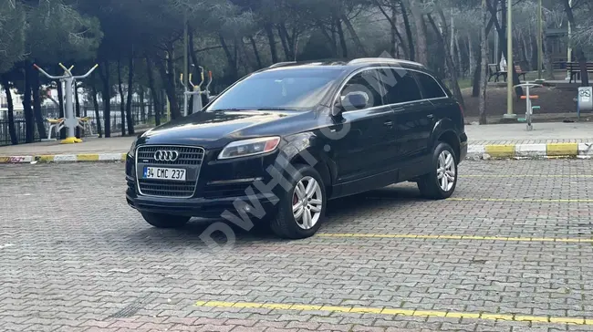 AUDİ Q 7 3.0 TDI QUATTRO موديل 2008 بنظام تعليق هوائي بدون سجل اضرار