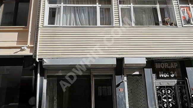 A shop front with a net area of 75 square meters in Bakırköy Yenimahalle across from MARMARAY...