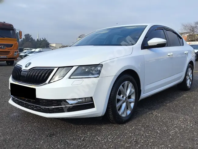 سيارةSKODA OCTAVİA 1.6TDİ موديل  2019 بمحرك ديزل 1.6 بقوة 115 حصان بناقل حركة أوتوماتيكي طراز STYLE  و، 39000 كم