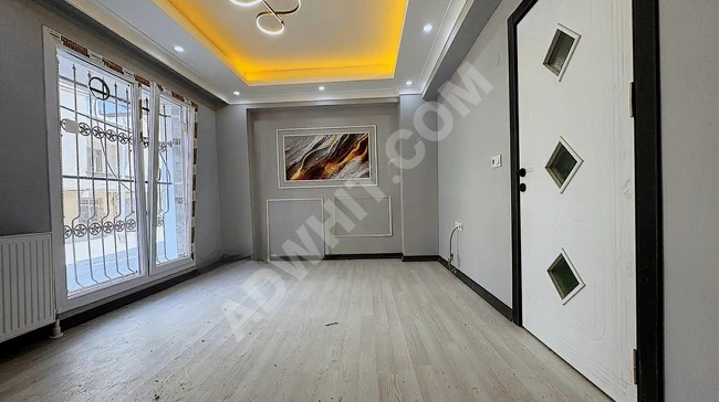 1+1 ground floor apartment opportunity in a new building in the MEHTERÇEŞME neighborhood.