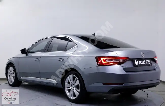 سيارة Skoda Superb Style موديل 2015 أتوماتيك فقط 103,000 كم صيانة  في الخدمة