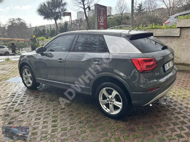 سيارة AUDİ Q2 30 TDİ SPORT موديل 2019  سقف زجاجي 93,000 كم بسجل  ضرر شديد