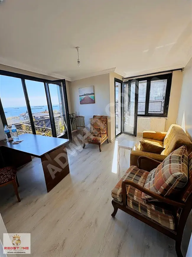 Duplex apartment with a wonderful view for sale in AVCILAR DENİZKÖŞKLER