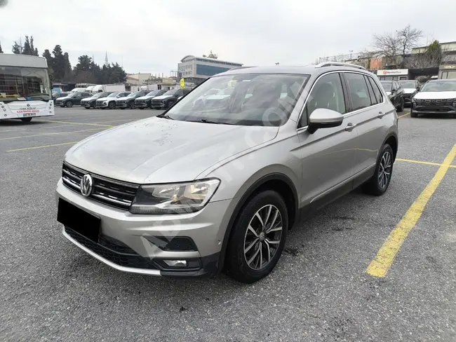 سيارة VOLKSWAGEN TİGUAN 2.O TDİ موديل 2017  سقف زجاجي ، 131000 كم