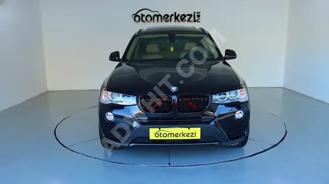 BMW X3 model 2014 available for installment payment over 12 months using a credit card - from OTOMERKEZİ