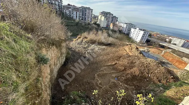 Land with an area of 628m2 for sale in Trabzon Ortahisar Yeşilköy