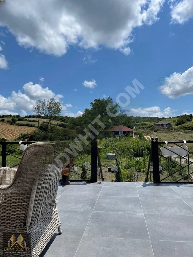 Detached house for sale on a 500 square meter plot in ÇATALCA DAĞYENİCE