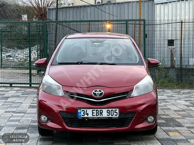 En Full..KIRMIZI Renk 2013 TOYOTA YARİS 1.33 COOL OTOMATİK