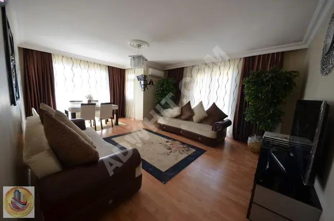 Duplex apartment 5+2 for sale with ownership of the floor in the AHMET YESEVI area in PENDIK.