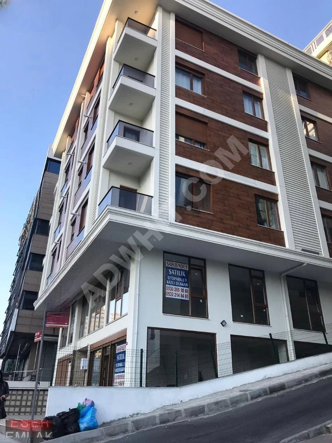 Apartment for rent 1+1 in a new building, fully furnished with elevator and parking.