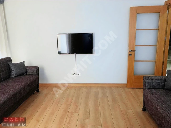 Apartment for rent 1+1 in a new building, fully furnished with elevator and parking.