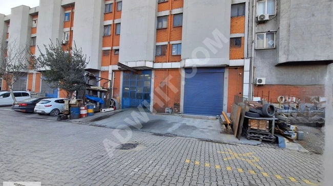 Two commercial shops on the ground floor for sale in the industrial city IKITELLI OSB.BIKSAN SAN.