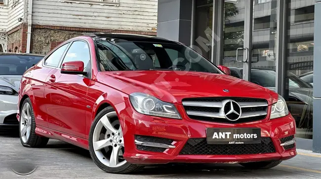 MERCEDES C 180 COUPE BlueEFFICIENCY C-EDITION 2014 model +sunroof + F1