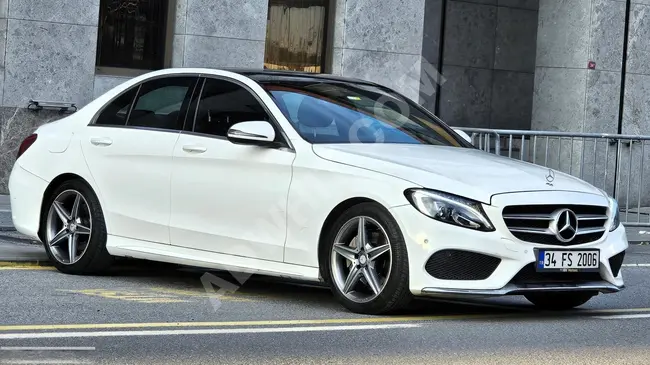 MERCEDES C200D AMG  موديل 2016, تدفئة, ساعة انالوج, من Bİ MOTORS