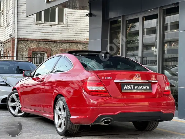 MERCEDES C 180 COUPE BlueEFFICIENCY C-EDITION 2014 model +sunroof + F1