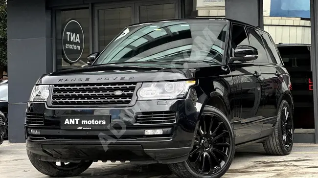 RANGE ROVER 3.0TDV6 AUTOBIOGRAPHY موديل 2016 نسخة BLACK بدون حوادث من الوكيل