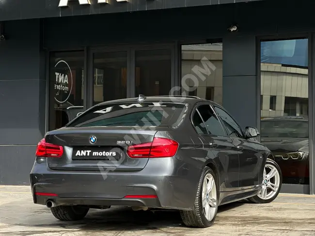 BMW 320i ED M PLUS موديل 2016 +LCI+ مصابيح ليد +ذاكرة+ تثبيت سرعة+ كاميرا رؤية خلفية , بدون حوادث