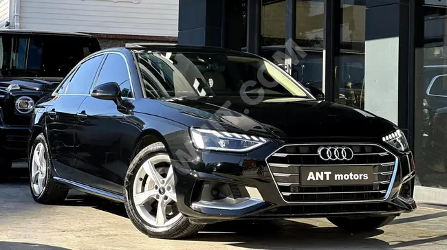 AUDI A4 SEDAN 40 TDI ADVANCED موديل 2021 + فتحة سقف +تدفئة + كاميرا رؤية خلفية