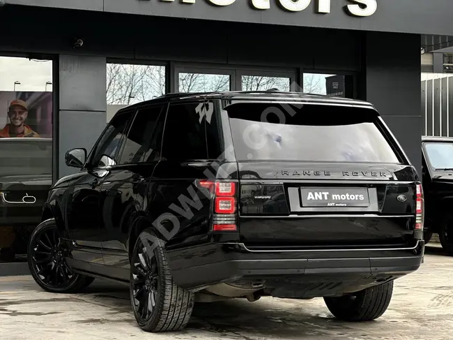 RANGE ROVER 3.0TDV6 AUTOBIOGRAPHY موديل 2016 نسخة BLACK بدون حوادث من الوكيل