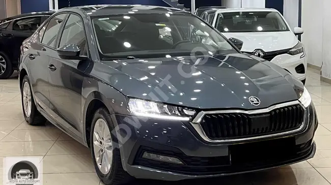 سيارة SKODA OCTAVİA 1.5 E-TEC ELİTE موديل 2021 - بدون تغيير وبدون أضرار