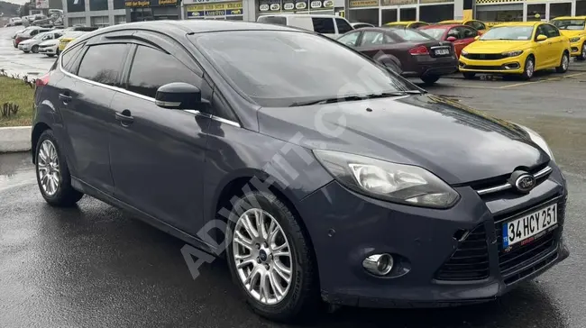 سيارة FORD FOCUS 1.0 ECOBOOST TİTANİUM موديل 2013 - مع فتحة سقف