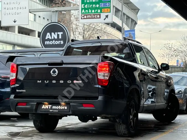 SSANGYONG MUSSO GRAND 4X2 PLATINIUM PLUS موديل 2022 بدون عيوب + تدفئة 4 مقاعد