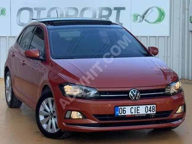 سيارة VW POLO موديل 2021 - بسقف زجاجي بانورامي - خدمة BKM