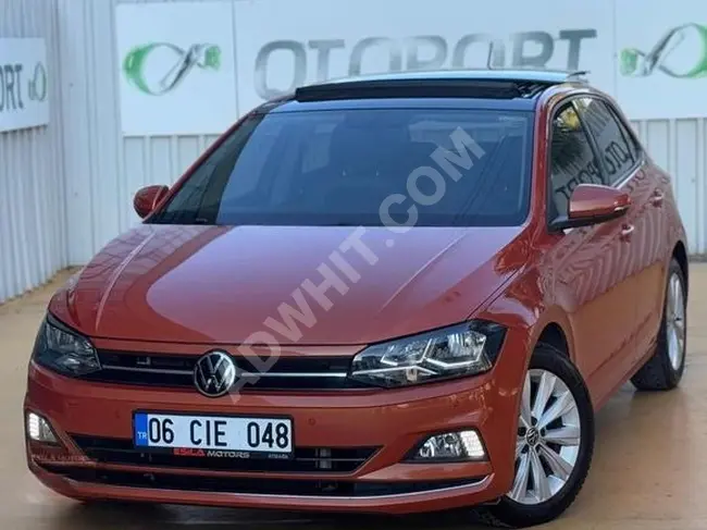 سيارة VW POLO موديل 2021 - بسقف زجاجي بانورامي - خدمة BKM