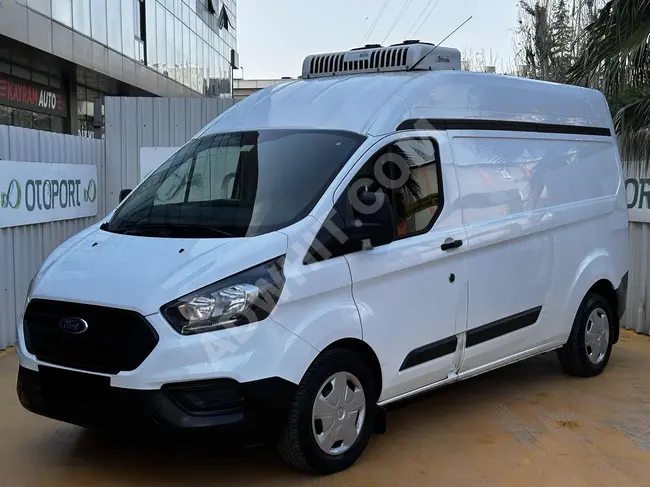 سيارة Ford Transit Custom موديل 2020 -18 مبرد ومعلق لحم - ديزل من يد أولى خدمة وصيانة