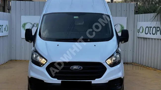 سيارة Ford Transit Custom موديل 2020 -18 مبرد ومعلق لحم - ديزل من يد أولى خدمة وصيانة